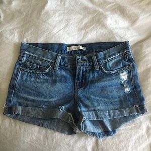 J Brand denim shorts in size 24